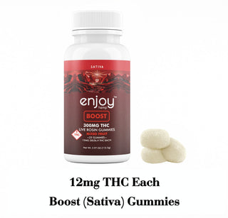Enjoy Boost 12mg THC Sativa 25ct