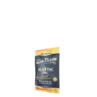 Mellow Fellow M-Fusions Mango Coconut 10mg THC and CBD 20ct