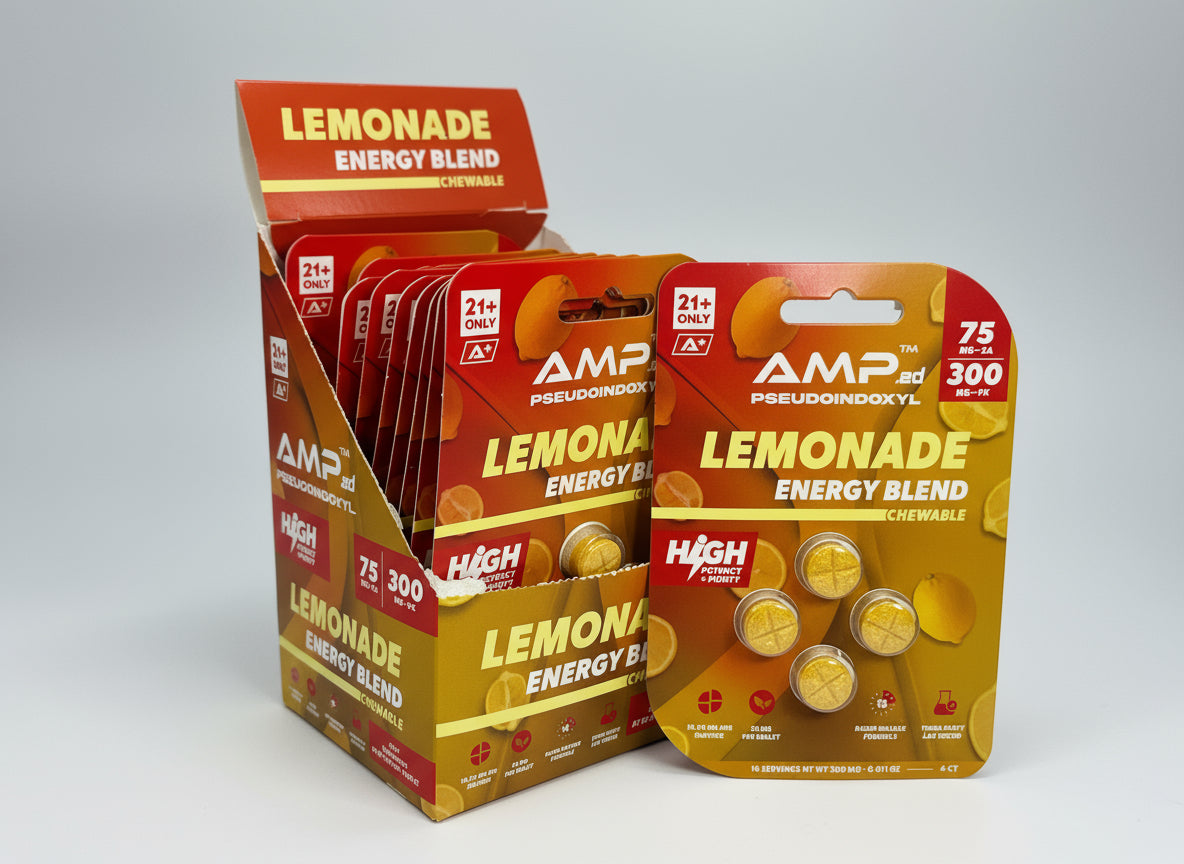 AMP Psuedoindoxyl Lemonade Energy 300mg