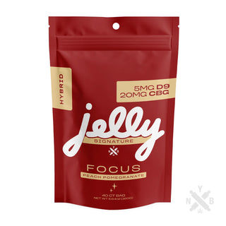 Jelly Focus 5mg THC 20mg CBG Hybrid 40ct