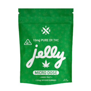 Jelly 5mg THC Gummies Hybrid Mixed Fruit 40ct