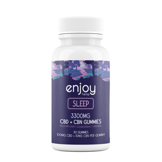 Enjoy Sleep 100mg CBD 10mg CBN + Passionflower, Lavender, Ashwaghanda 30ct