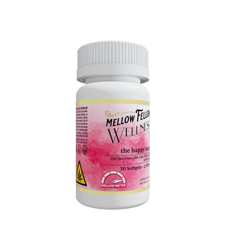 Mellow Fellow Happy Blend Full Spectrum CBD,CBG,CBD,CBDV 30ct