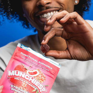Munchies Strawberry Shortcake 10mg THC 10mg CBD Hybrid 20ct